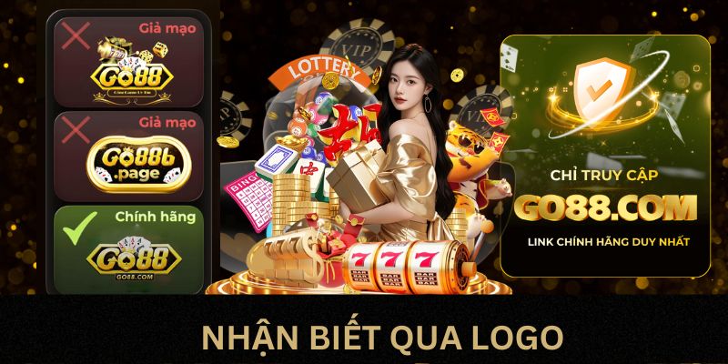 Hướng dẫn nhận diện trang Mainsite qua dấu hiệu logo